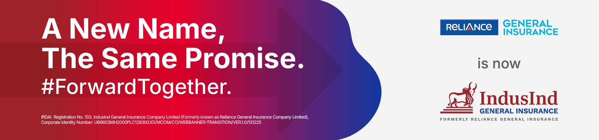 Indusindgeneral Brand Transition Update